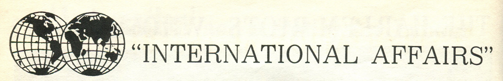 international affairs